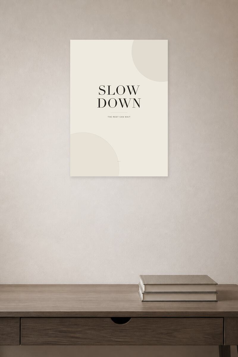 Slow Down в интерьере