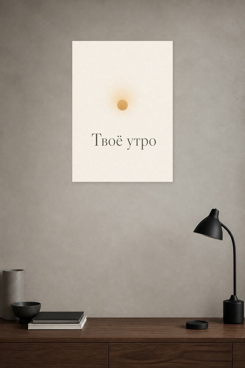 Твоё утро в интерьере