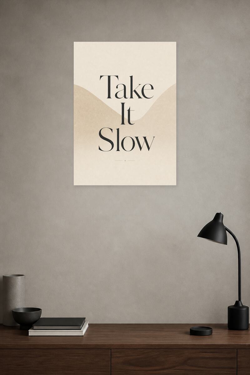 Take It Slow в интерьере