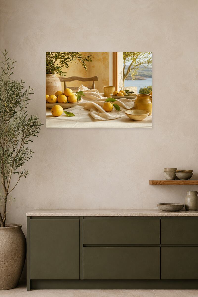 Lemon Table в интерьере