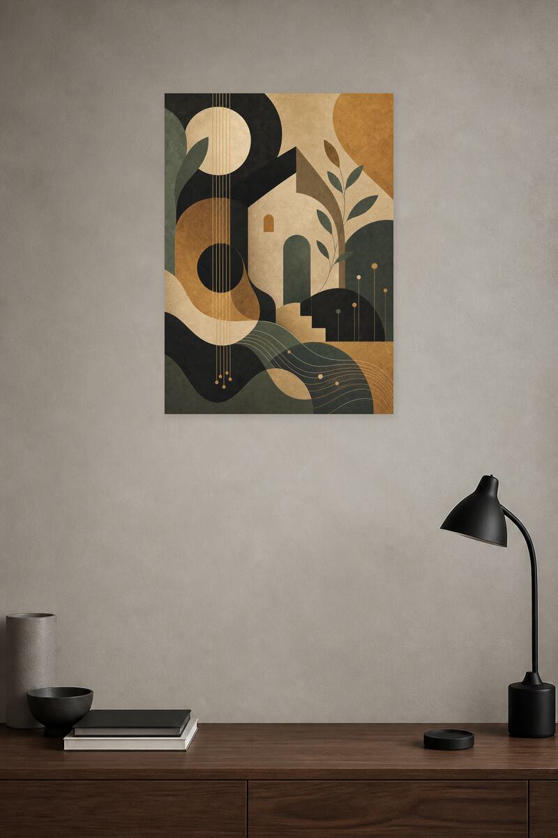 Домашний ритм в интерьере